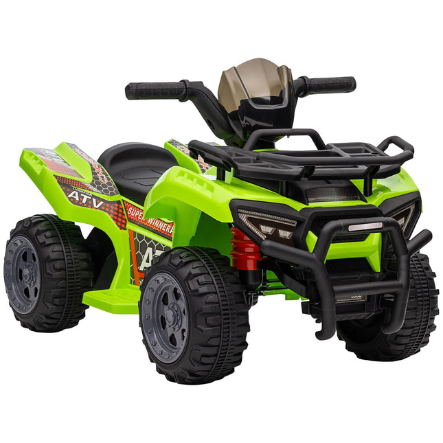 Electric quad bike for toddlers, 18-36 months - green