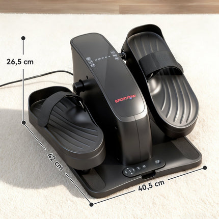 Mini Elliptical Trainer, 12 Speeds, LED Display, Remote Control