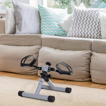 Folding mini exercise bike, leg and arm trainer, Rehab Fitness