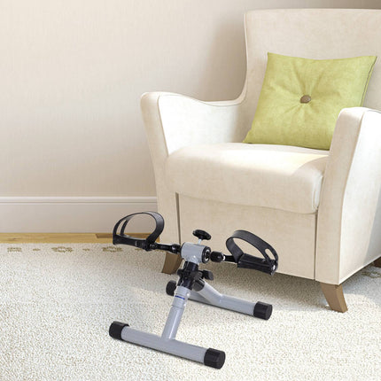 Folding mini exercise bike, leg and arm trainer, Rehab Fitness
