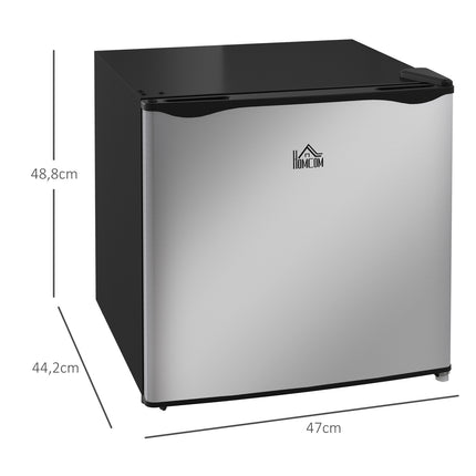 35L freestanding mini freezer, silver, 5-level control