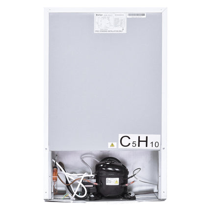 Mini Fridge With Freezer, 123L, Reversible Door