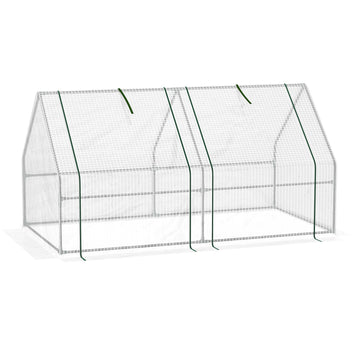 Greenhouse film with window, 180x90x90 cm, PE Material