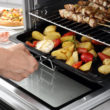 Electric Mini Oven 32L, 1600W, Stainless Steel & Glass
