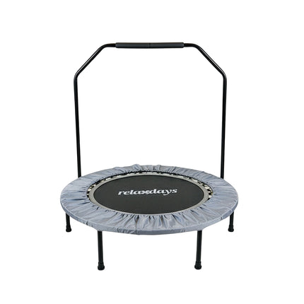 Mini Trampoline with Safety Bar, 102 cm Diameter