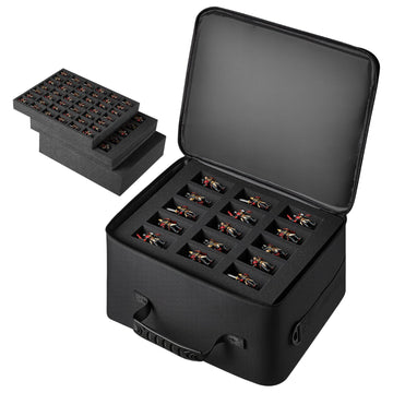 Miniature Carrying Case for 1:500–1:750 Minis, 3 Foam Layers