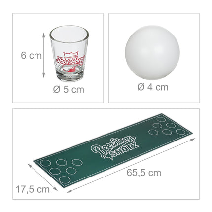 Mini beer pong