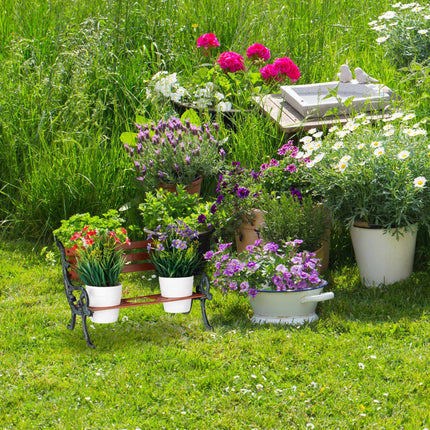 Mini flower bench