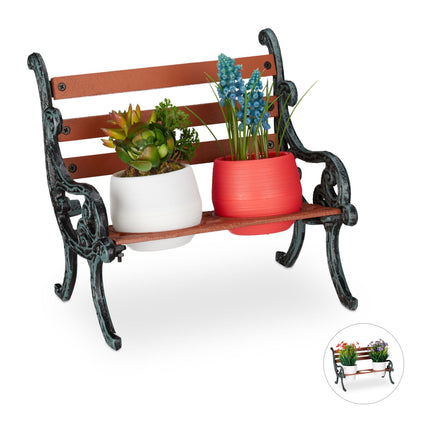 Mini flower bench