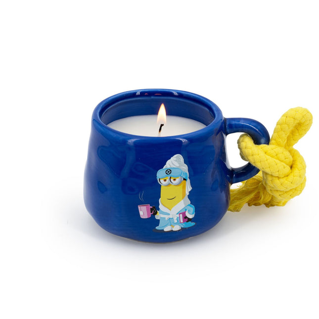 Minions Scented Candle in Ceramic Mug – Fruity & Floral