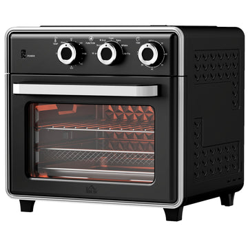 Mini oven with Air Fryer, 20L, Timer, 1400W, Metal