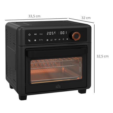 Mini Air Fryer Oven, 13L, 12 programs, 40-220°C