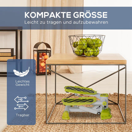 Mini Stepper for the home with LCD screen, non-slip pedals