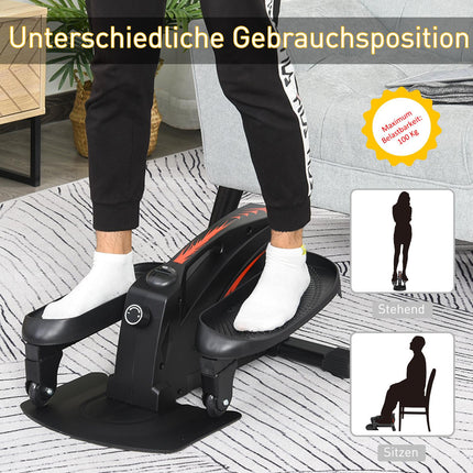 Mini Stepper with LCD, adjustable resistance, non-slip steps