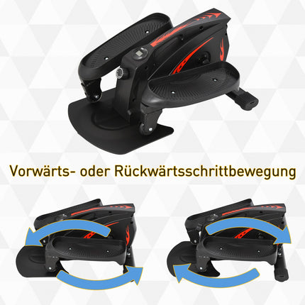 Mini Stepper with LCD, adjustable resistance, non-slip steps