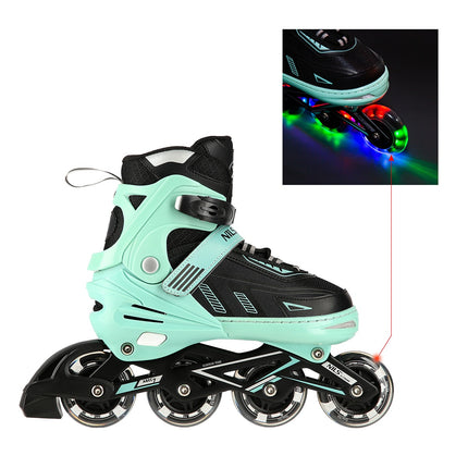 Mint LED Inline Skates, Size M (35-38)