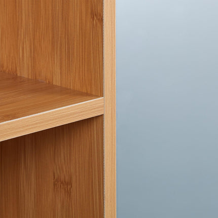 Mirror cabinet with shelves