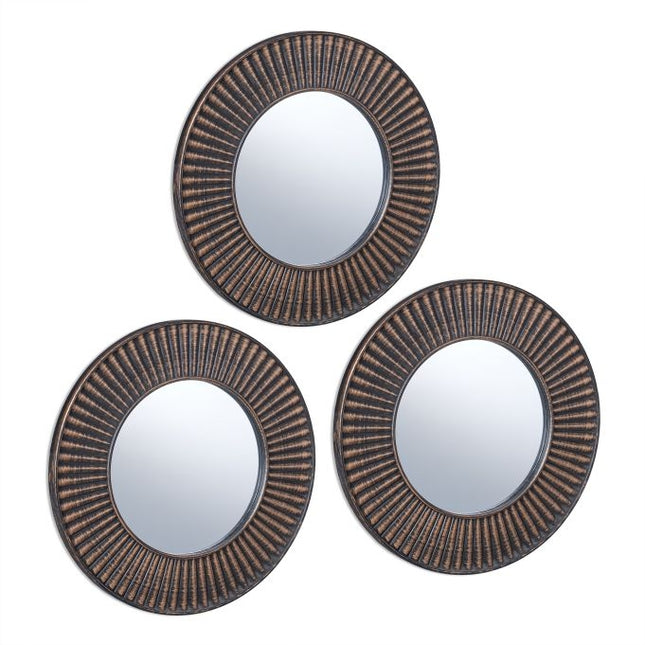 Mirror set of 3 sun