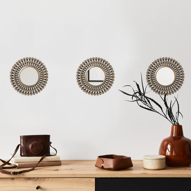 Mirror set of 3 sun