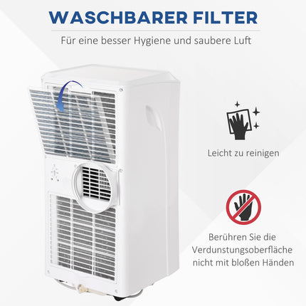 Portable air conditioner - 2.6 kW, 3-in-1 cooling unit
