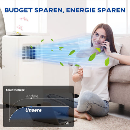Portable air conditioner, 9000 BTU, 3-in-1 cooling and dehumidifier