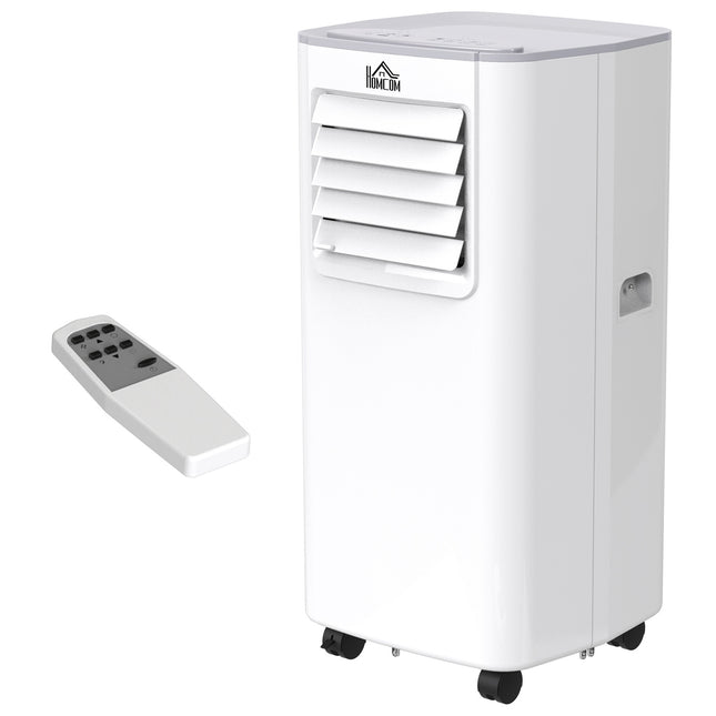 4-in-1 portable air conditioner, remote control and timer, 560W