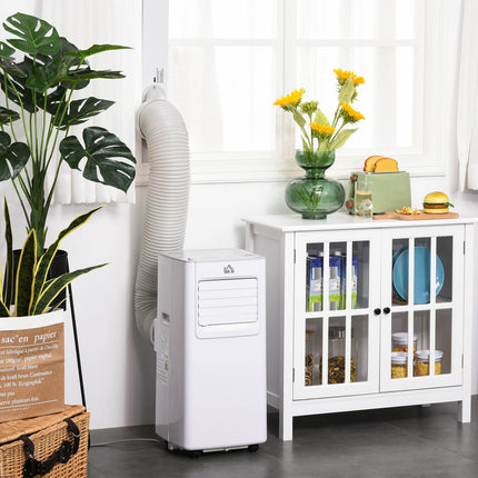 4-in-1 portable air conditioner, remote control and timer, 560W