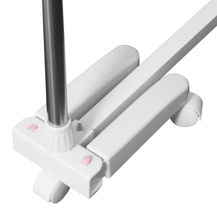 Folding clothes air tower with side wings, 2 levels