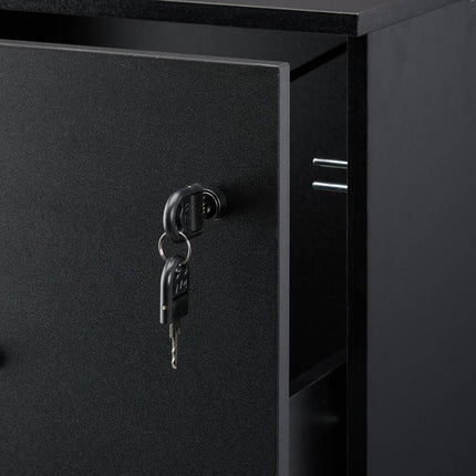 Mobile File Cabinet with Lock & Suspension Files