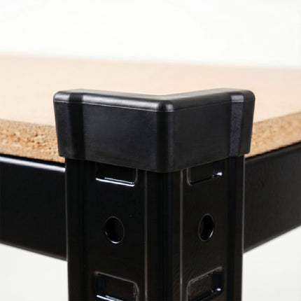 Mobile Steel Shelving Unit, Adjustable, Locking Casters