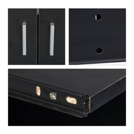 Mobile pedestal with keyboard box