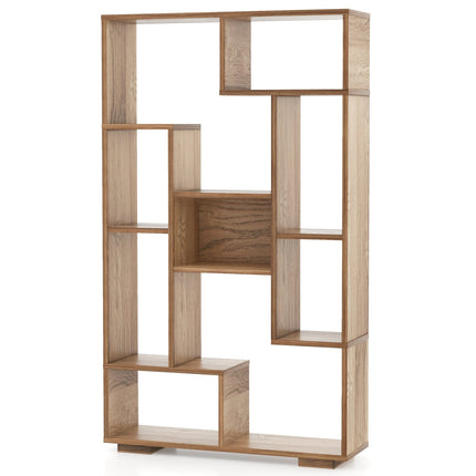 Modern Bookshelf with Open Shelves & Anti-Tip Design