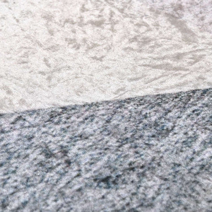Geometric modern rug 230x160 cm for living room, grey/black/white