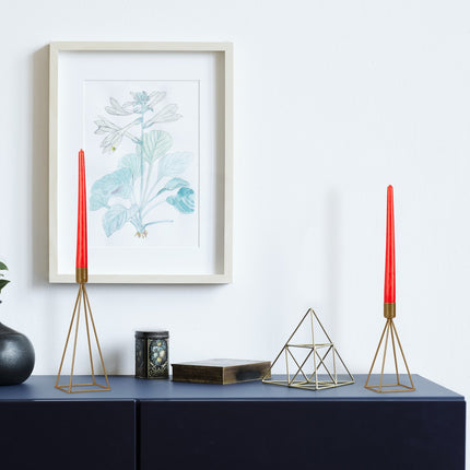 Modern candle holder, set of 2