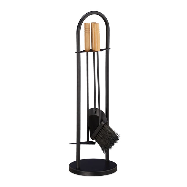 Modern fireplace in 4 parts