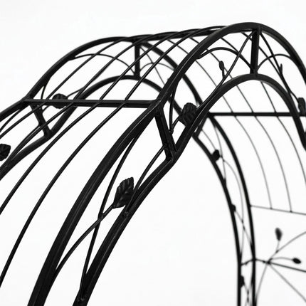 Modular Rose Arch, Metal Climbing Plant Support, 8-in-1
