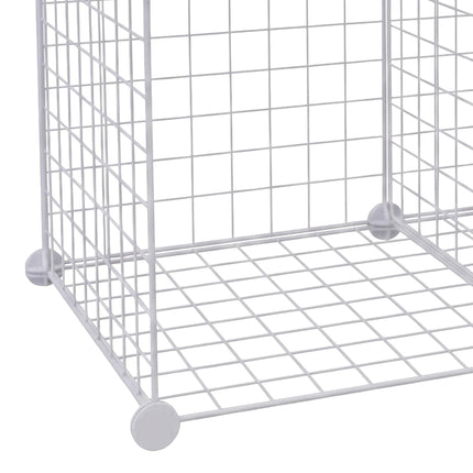 Modular Wire Cube Shelving, Metal, Click-Fit Storage