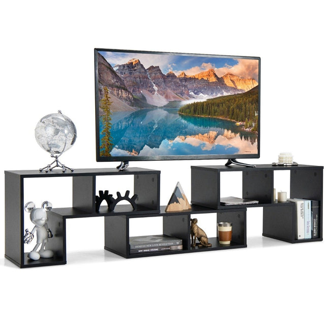 Modular Wooden TV Stand, 3-Piece, Fits TVs Up to 65""
