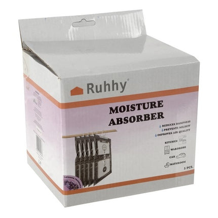 Moisture absorber on a hanger - 5 pcs. Ruhhy 22138