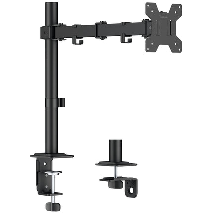 Monitor Arm 17-32" Adjustable Desk Mount Black