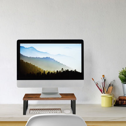 Monitor Stand – Ergonomic, Industrial Design, Desk Organizer