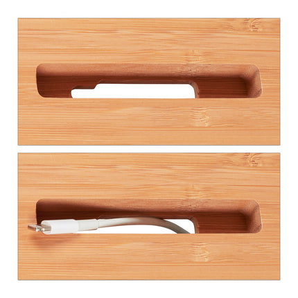 Monitor stand with table divider