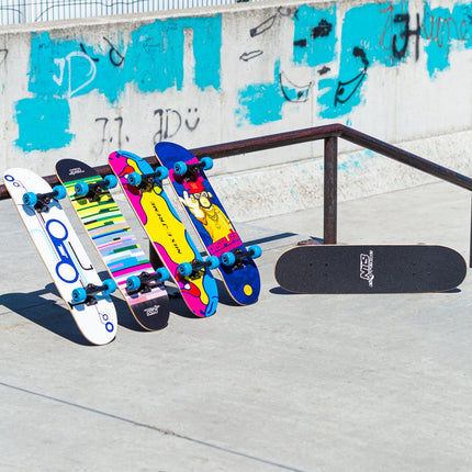 Monkey Skateboard, 31"" Maple Deck, Double Kick