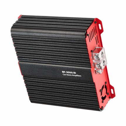Monoblock Car Amplifier 3000W RMS, Remote Level Control