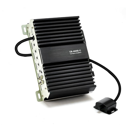 Monoblock Car Amplifier 400W RMS, 1-4 Ohm, Remote