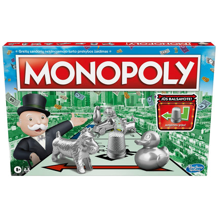 Monopoly Board Game Classic (In Lithuanian Lang.)