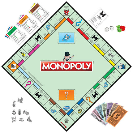 Monopoly Board Game Classic (In Lithuanian Lang.)