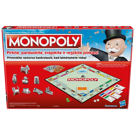 Monopoly Board Game Classic (In Lithuanian Lang.)