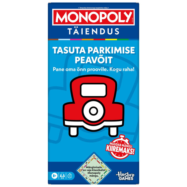 Monopoly Board Game Free Parking Jackpot Expansion Set