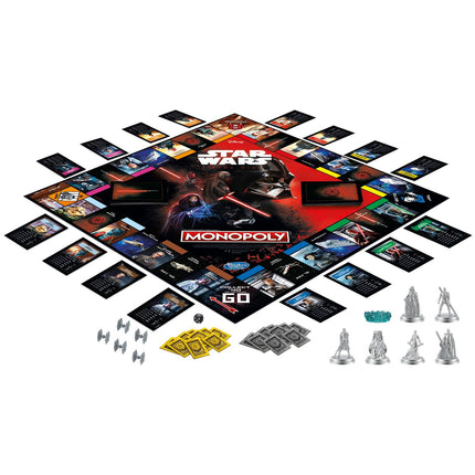 Monopoly Board Game Star Wars Dark Side, English Language